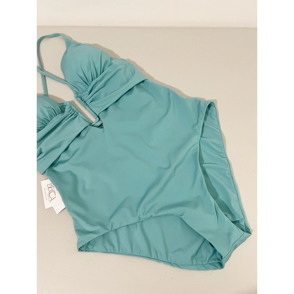 Becca Code Bristol Plunge One Piece Swimsuit Size Small - Picture 4 of 10